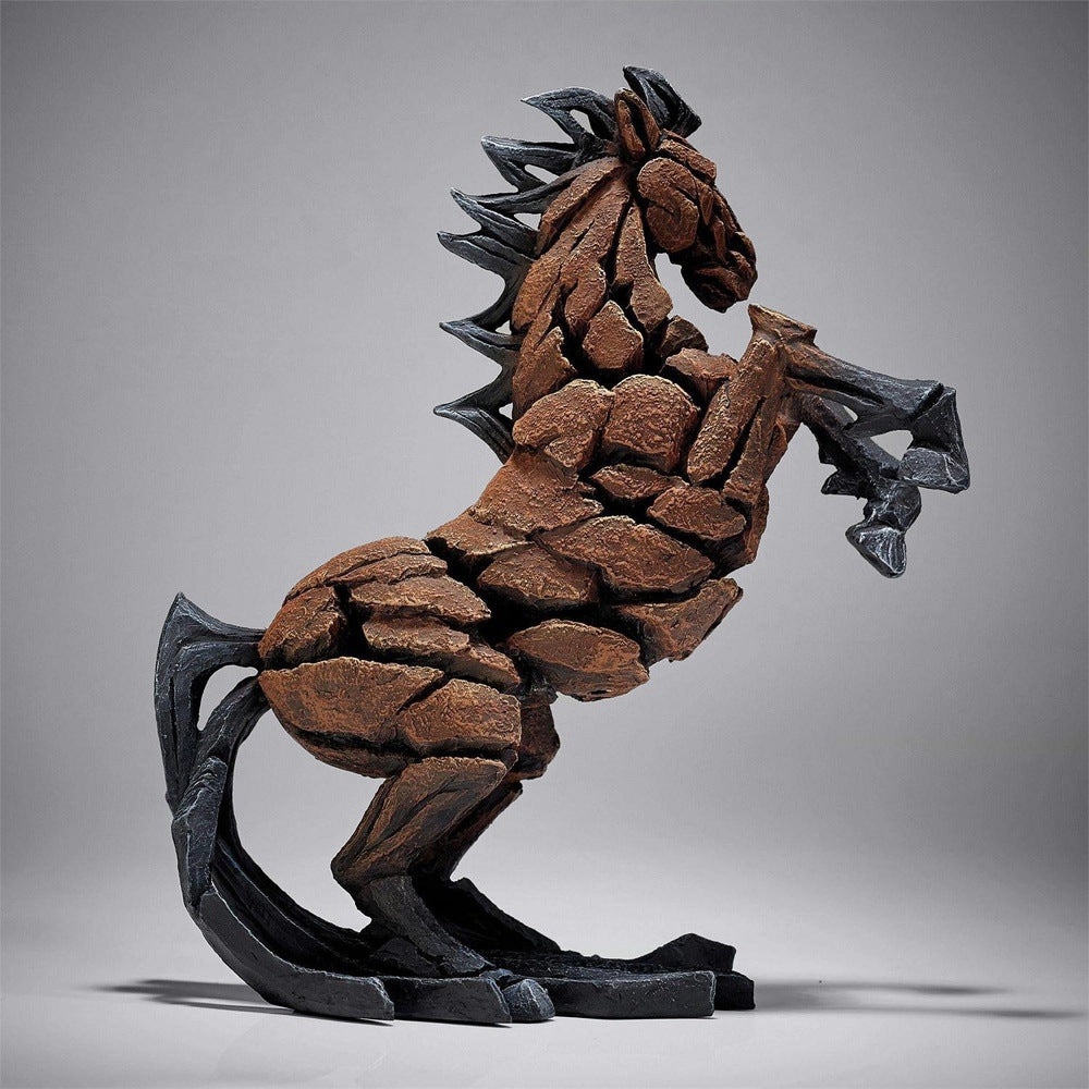 Edge Sculpture: Horse sparkle-castle