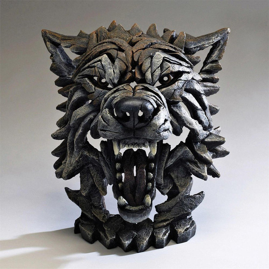 Edge Sculpture: Wolf Bust sparkle-castle
