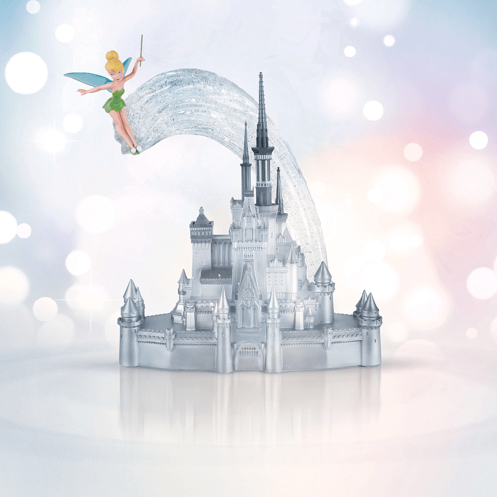 Grand Jester Studios: D100 Castle with Tinker Bell Figurine sparkle-castle