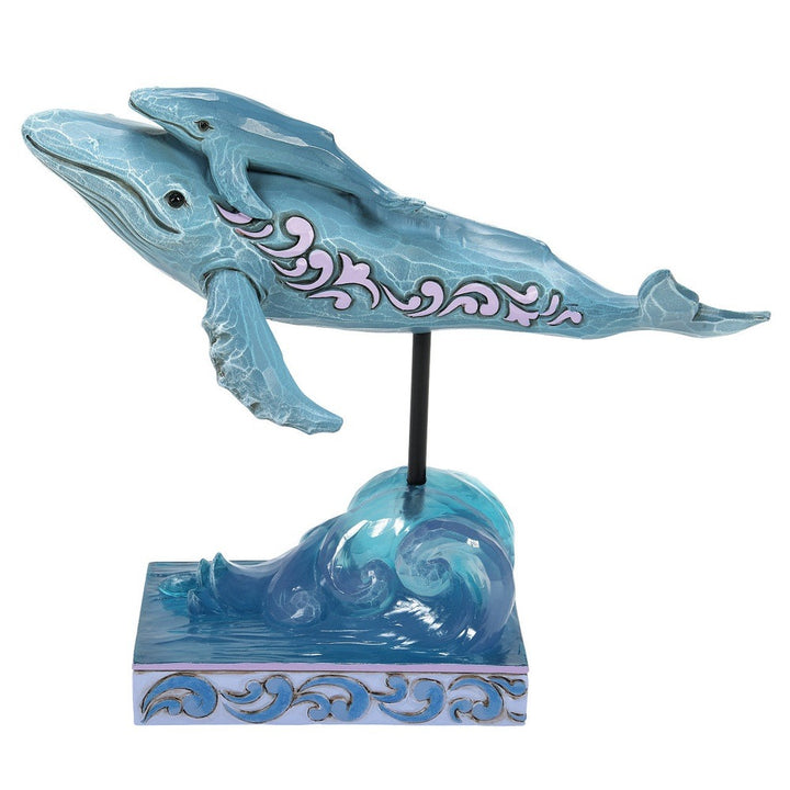 Jim Shore Animal Planet: Blue Whales Figurine sparkle-castle