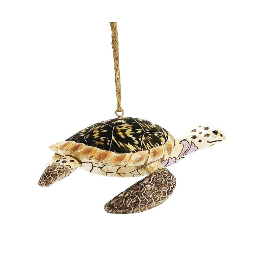 Jim Shore Animal Planet: Hawksbill Sea Turtle Hanging Ornament sparkle-castle