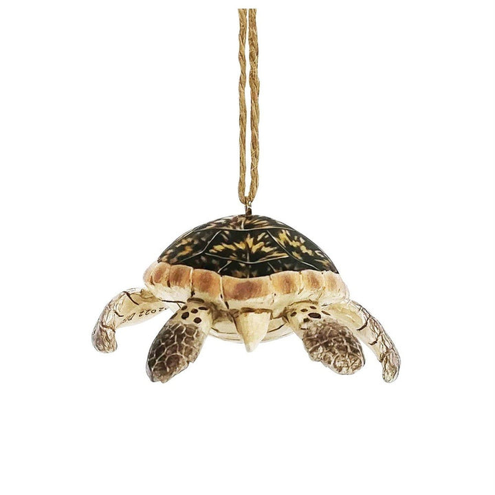 Jim Shore Animal Planet: Hawksbill Sea Turtle Hanging Ornament sparkle-castle