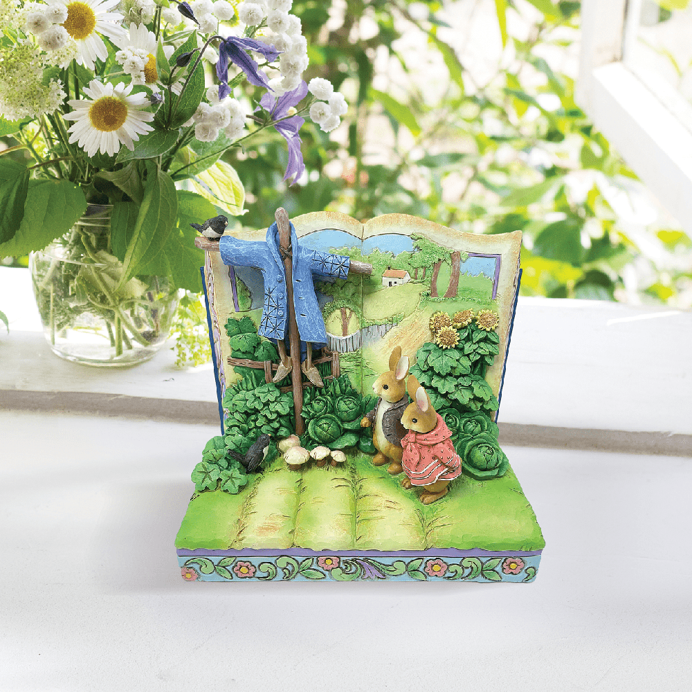 Jim Shore Beatrix Potter: Peter Rabbit Spring 2022 Figurines, Set of 4 sparkle-castle