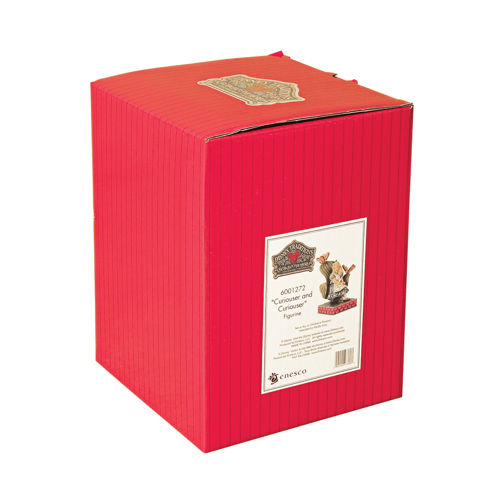 Jim Shore Disney Traditions: Alice Wonderland Figurine sparkle-castle