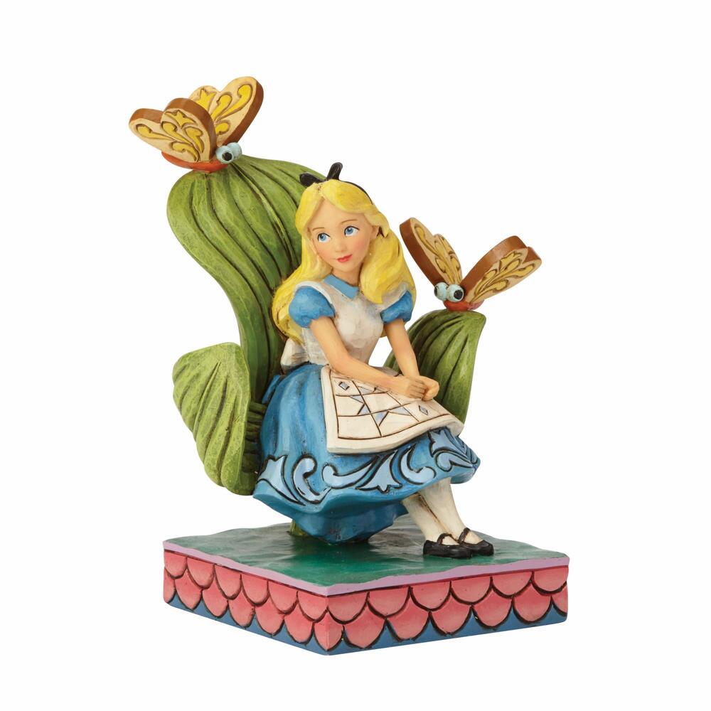 Jim Shore Disney Traditions: Alice Wonderland Figurine sparkle-castle
