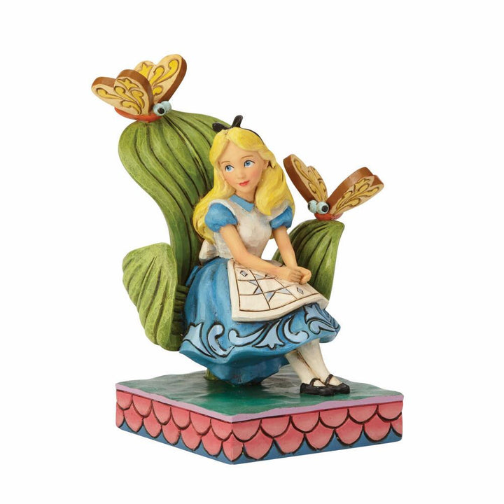 Jim Shore Disney Traditions: Alice Wonderland Figurine sparkle-castle