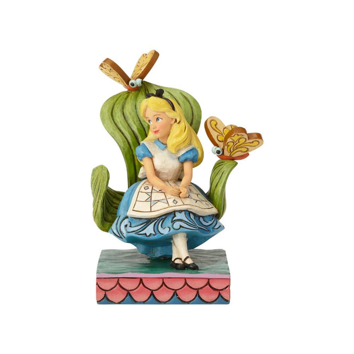 Jim Shore Disney Traditions: Alice Wonderland Figurine sparkle-castle