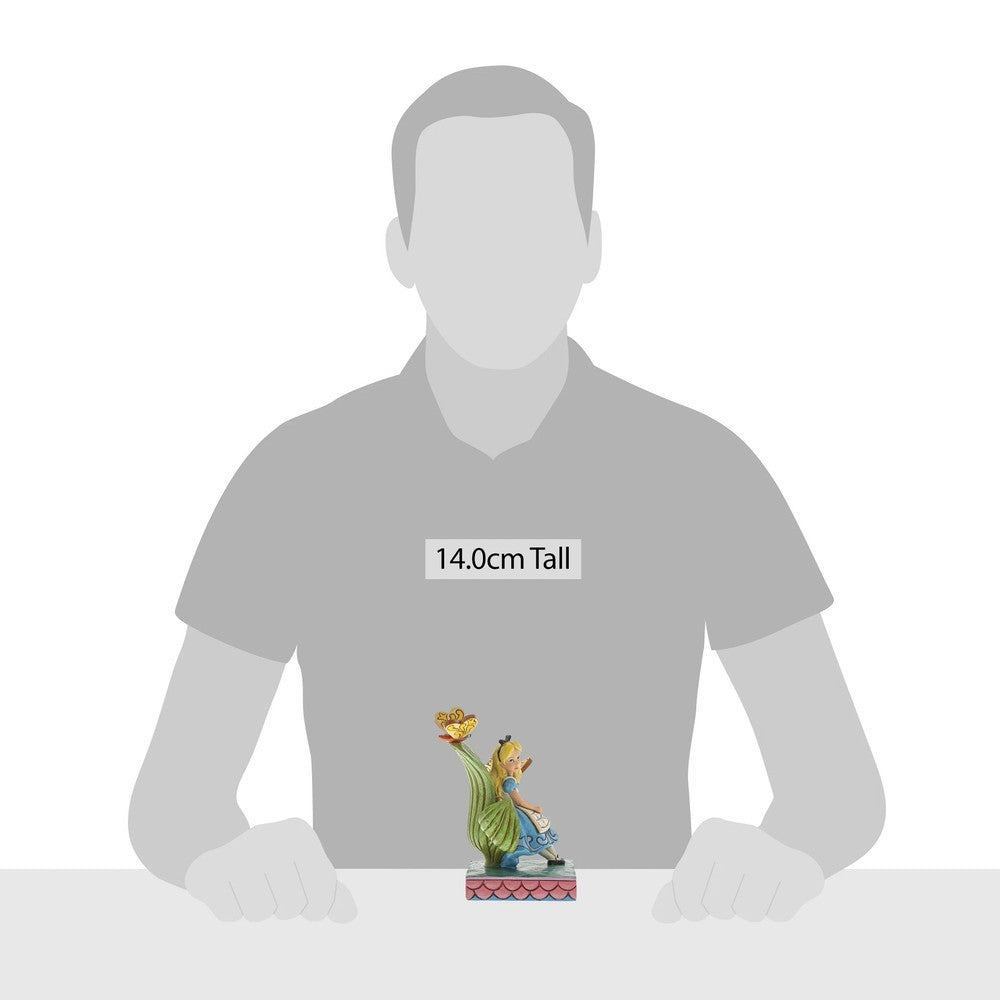 Jim Shore Disney Traditions: Alice Wonderland Figurine sparkle-castle