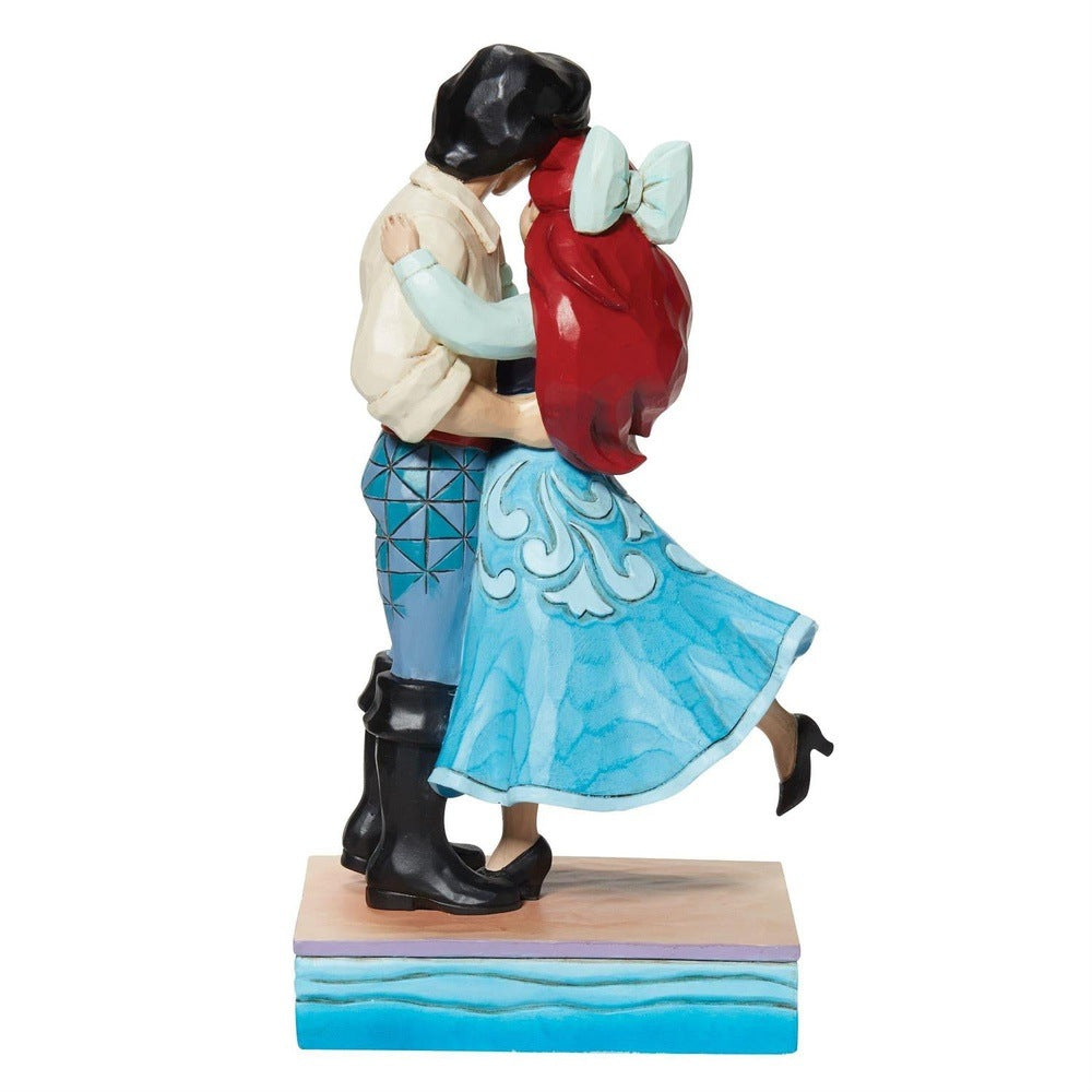 Jim Shore Disney Traditions: Ariel & Eric In Love Figurine sparkle-castle