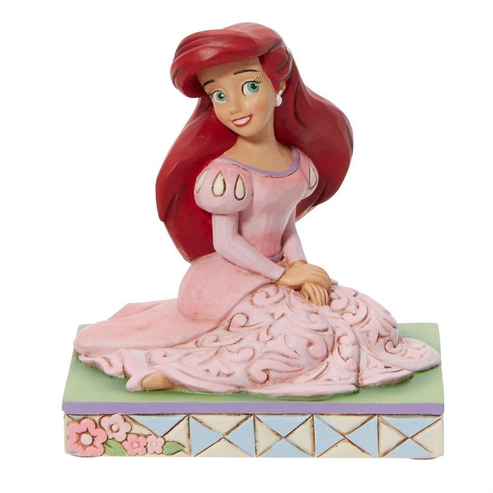Jim Shore Disney Traditions: Ariel Personality Pose Figurine sparkle-castle