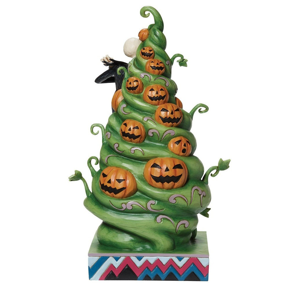Jim Shore Disney Traditions: Interchangeable Jack For Halloween and Christmas Figurine sparkle-castle