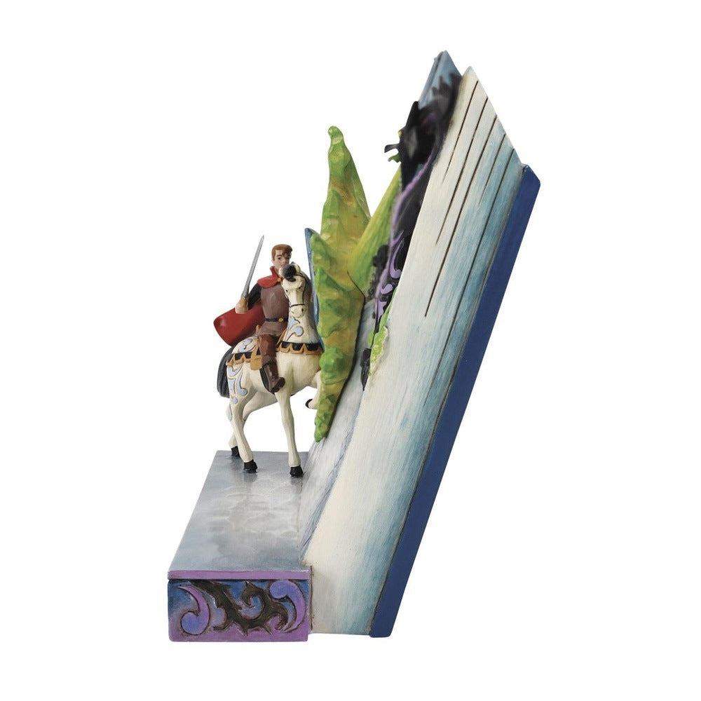 Jim Shore Disney Traditions: Maleficent Storybook Figurine sparkle-castle