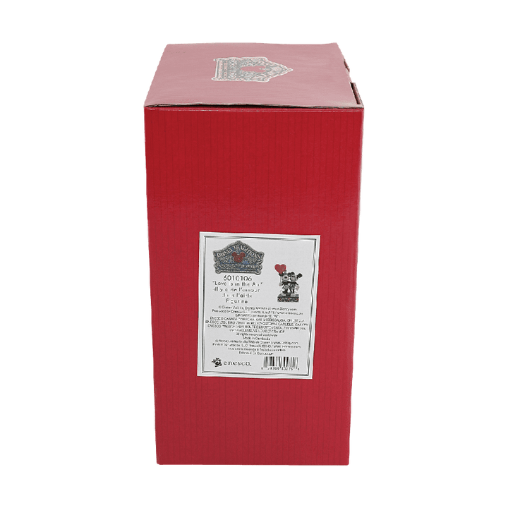 Jim Shore Disney Traditions: Mickey Minnie Heart Figurine sparkle-castle