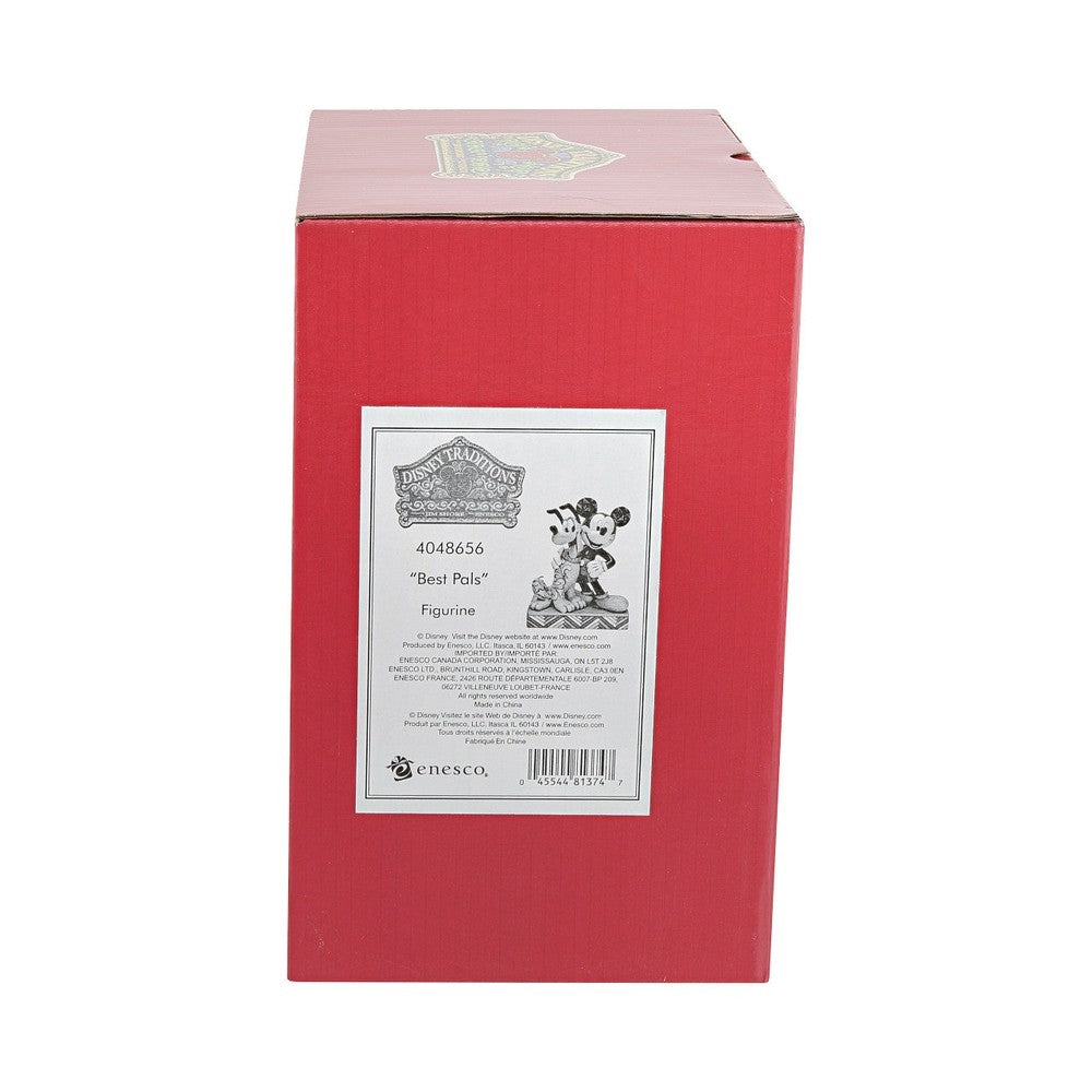 Jim Shore Disney Traditions: Mickey Pluto Figurine sparkle-castle