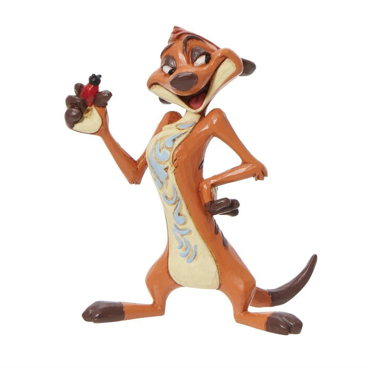 Jim Shore Disney Traditions: Mini Timon Eating Bugs Figurine sparkle-castle