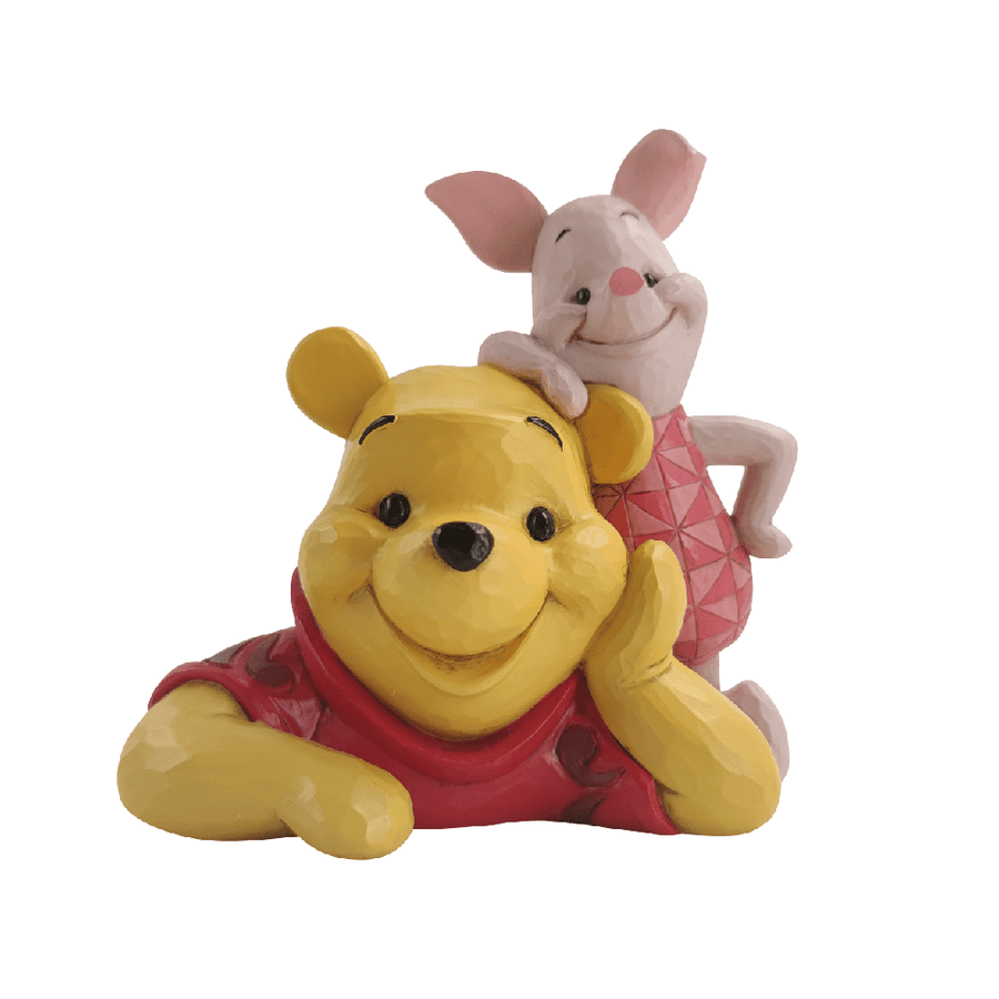 Jim Shore Disney Traditions: Pooh Piglet Figurine sparkle-castle