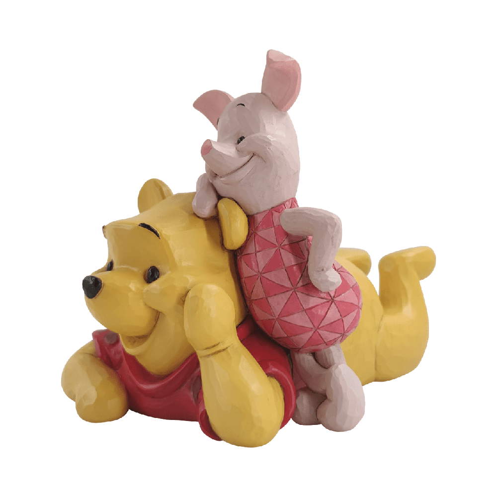Jim Shore Disney Traditions: Pooh Piglet Figurine sparkle-castle