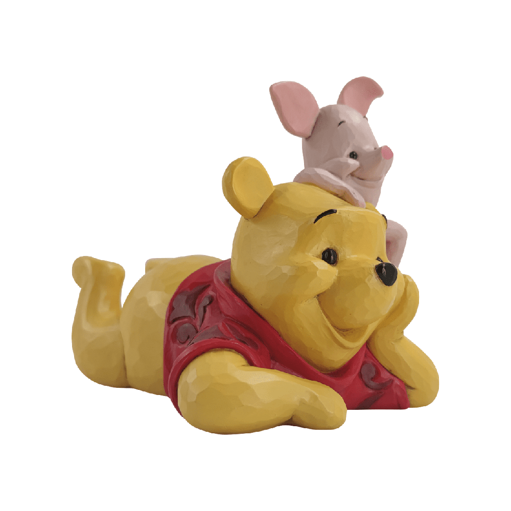 Jim Shore Disney Traditions: Pooh Piglet Figurine sparkle-castle