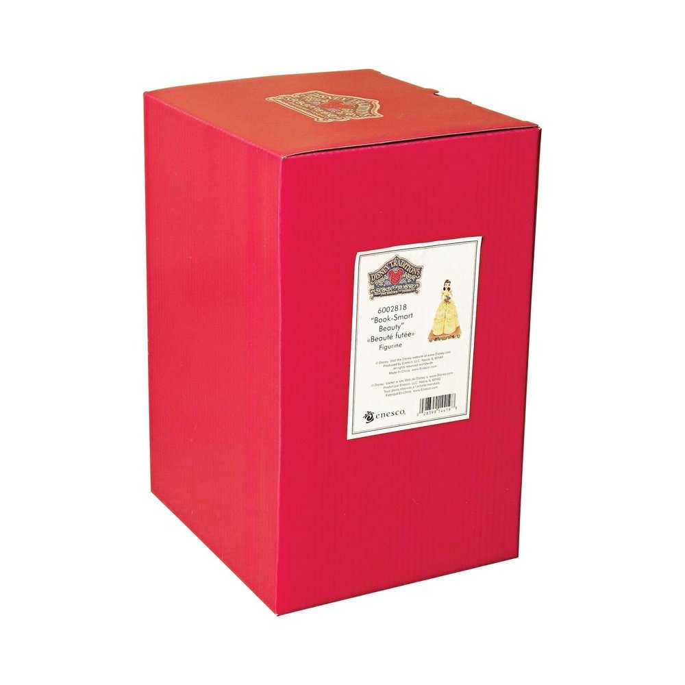 Jim Shore Disney Traditions: Princess Passion Belle Figurine sparkle-castle