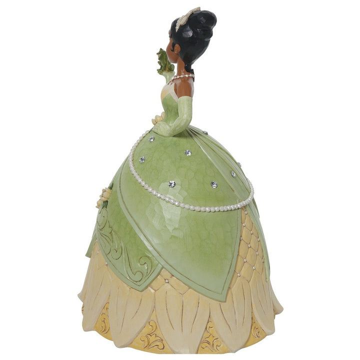 Jim Shore Disney Traditions: Tiana Deluxe 4th in Series Figurine sparkle-castle