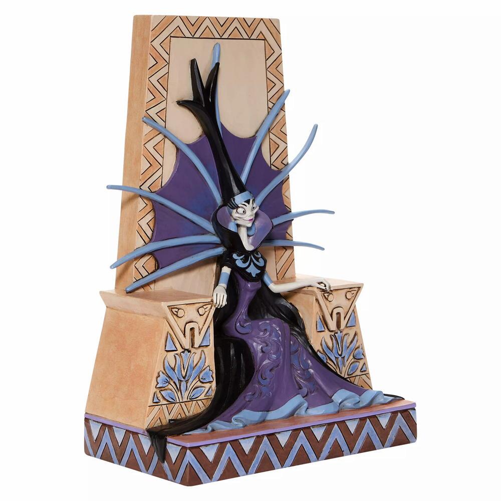 Jim Shore Disney Traditions: Yzma Villain sparkle-castle