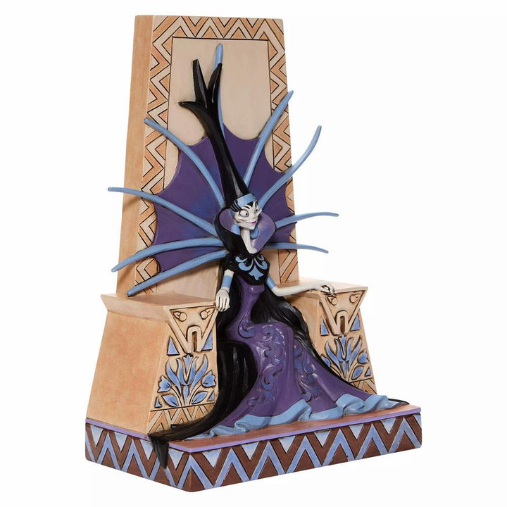 Jim Shore Disney Traditions: Yzma Villain sparkle-castle