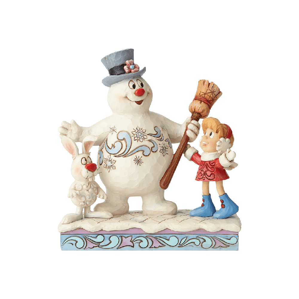 Jim Shore Frosty the Snowman Frosty, Karen and Hocus Pocus Figurine