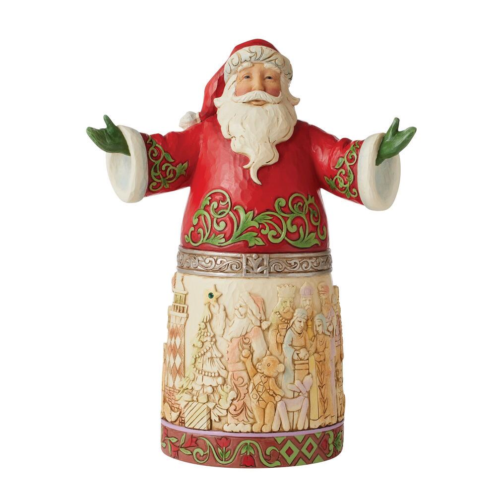 Jim Shore Heartwood Creek: 20th Anniversary Santa Figurine