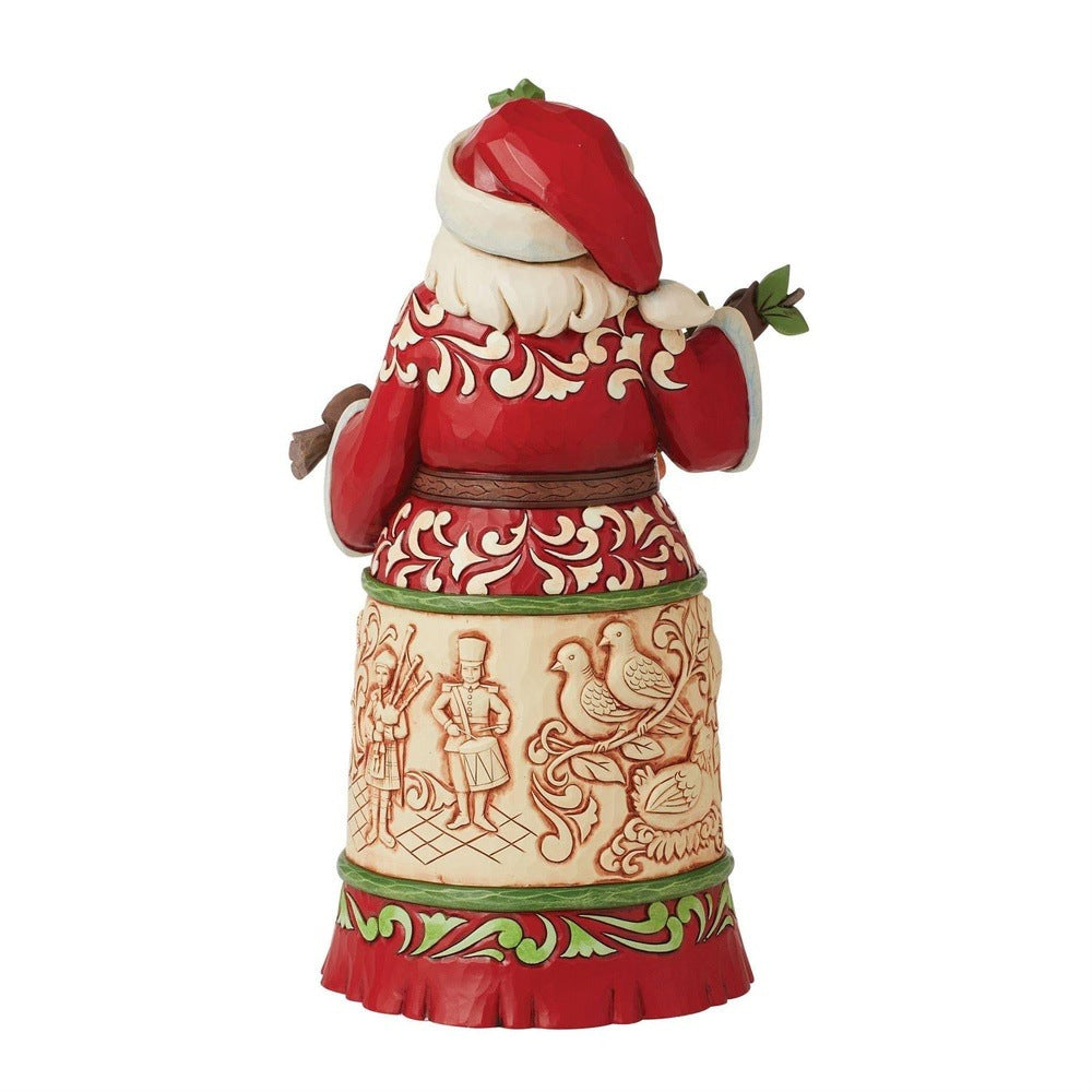Jim Shore Heartwood Creek: 3rd Annual Worldwide Event Santa Figurine sparkle-castle