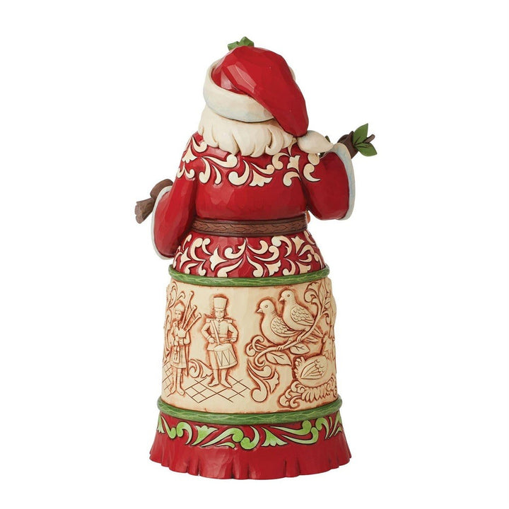 Jim Shore Heartwood Creek: 3rd Annual Worldwide Event Santa Figurine sparkle-castle