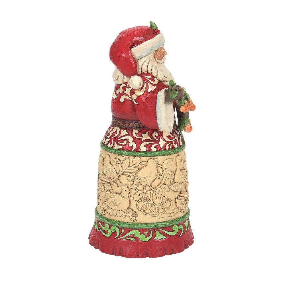 Jim Shore Heartwood Creek: 3rd Annual Worldwide Event Santa Figurine sparkle-castle