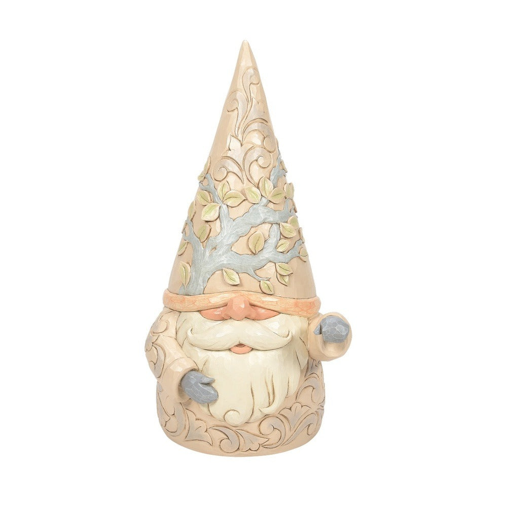 Jim Shore Heartwood Creek: Four Seasons Gnome Statue sparkle-castle