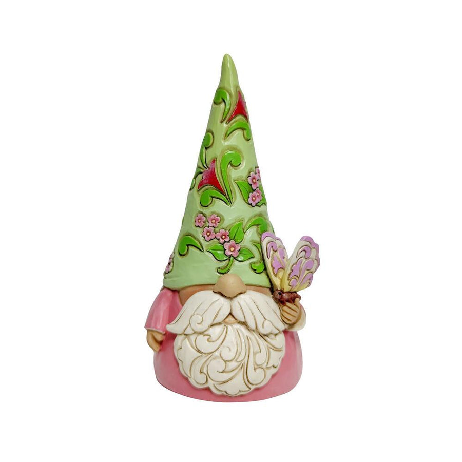 Jim Shore Heartwood Creek: Gnome Butterfly Figurine sparkle-castle