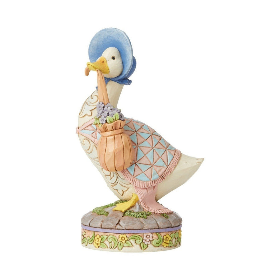 Jim Shore Beatrix Potter: Jemima Puddle-Duck Figurine sparkle-castle