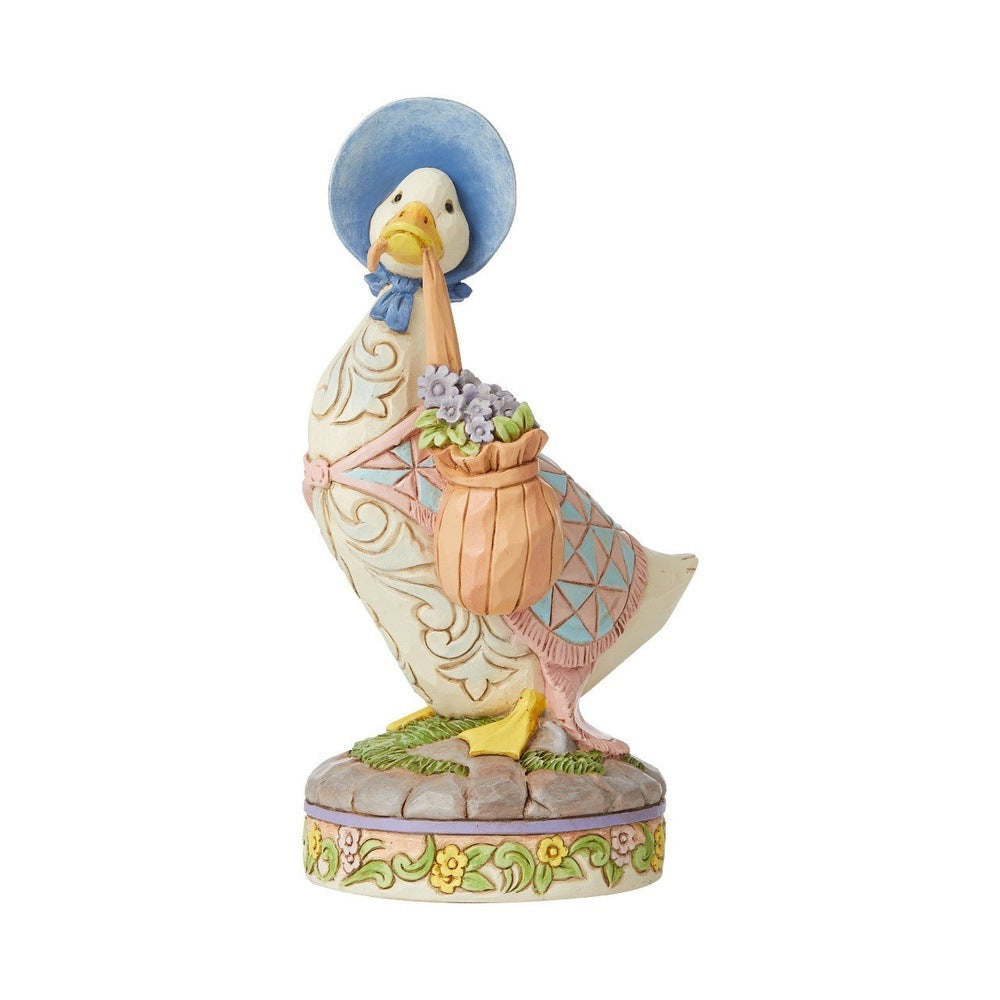 Jim Shore Beatrix Potter: Jemima Puddle-Duck Figurine sparkle-castle