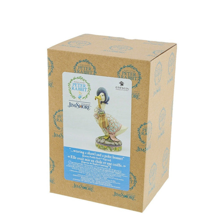 Jim Shore Beatrix Potter: Jemima Puddle-Duck Figurine sparkle-castle
