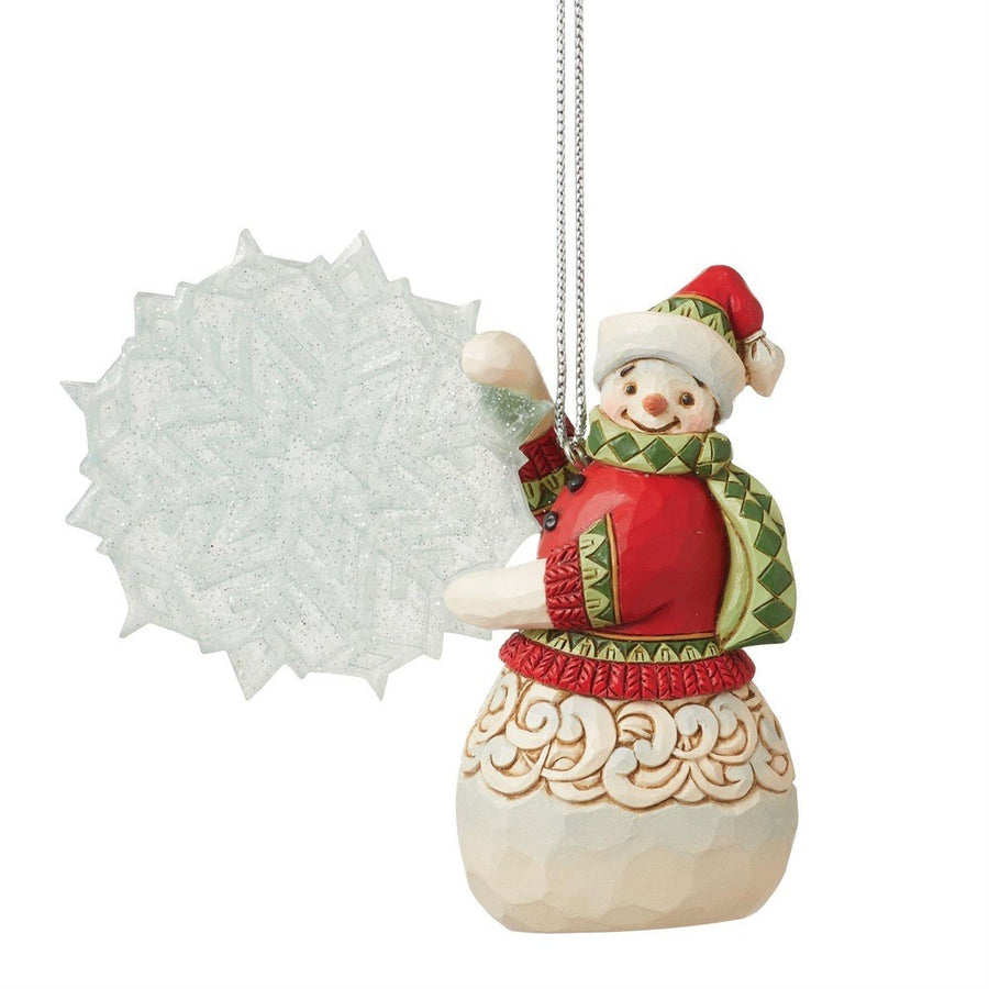 Jim Shore Heartwood Creek: Legend of the Snowflake Hanging Ornament sparkle-castle