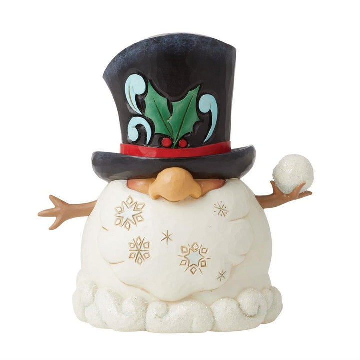 Jim Shore Heartwood Creek: Snowman Gnome Figurine sparkle-castle