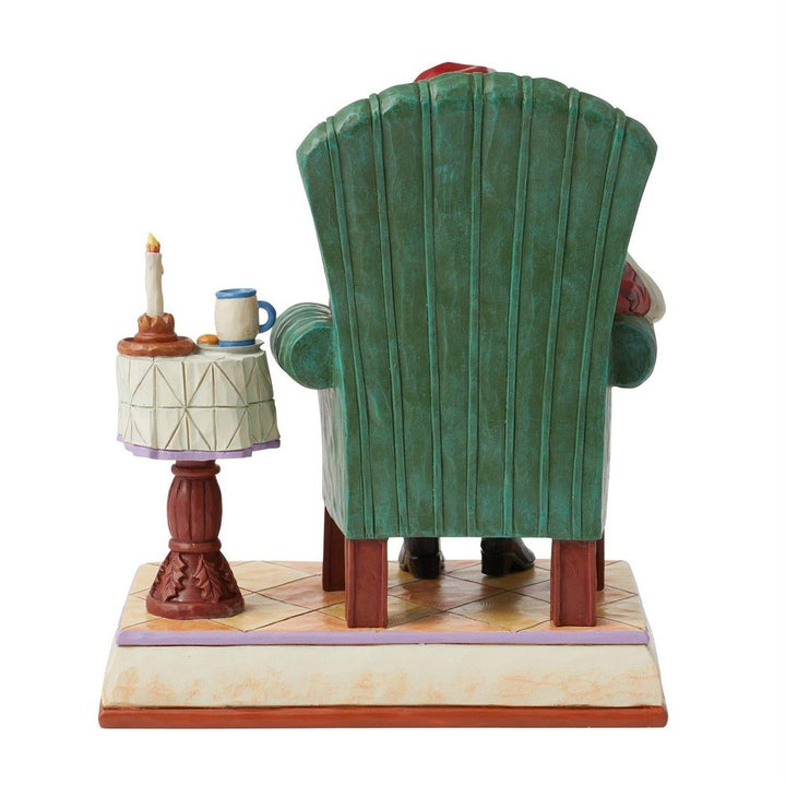 Jim Shore Heartwood Creek: 'Twas The Night Before Christmas Santa Reading Figurine sparkle-castle