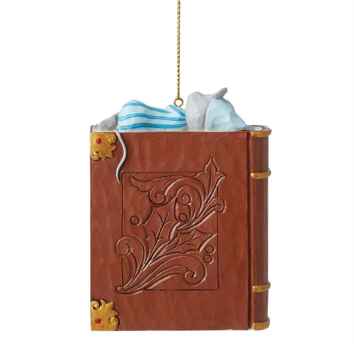 Jim Shore Heartwood Creek: 'Twas The Night Before Christmas Storybook Hanging Ornament sparkle-castle