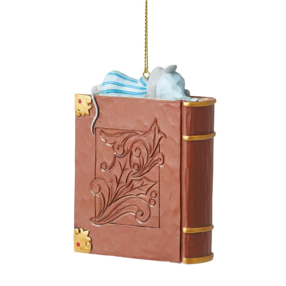 Jim Shore Heartwood Creek: 'Twas The Night Before Christmas Storybook Hanging Ornament sparkle-castle