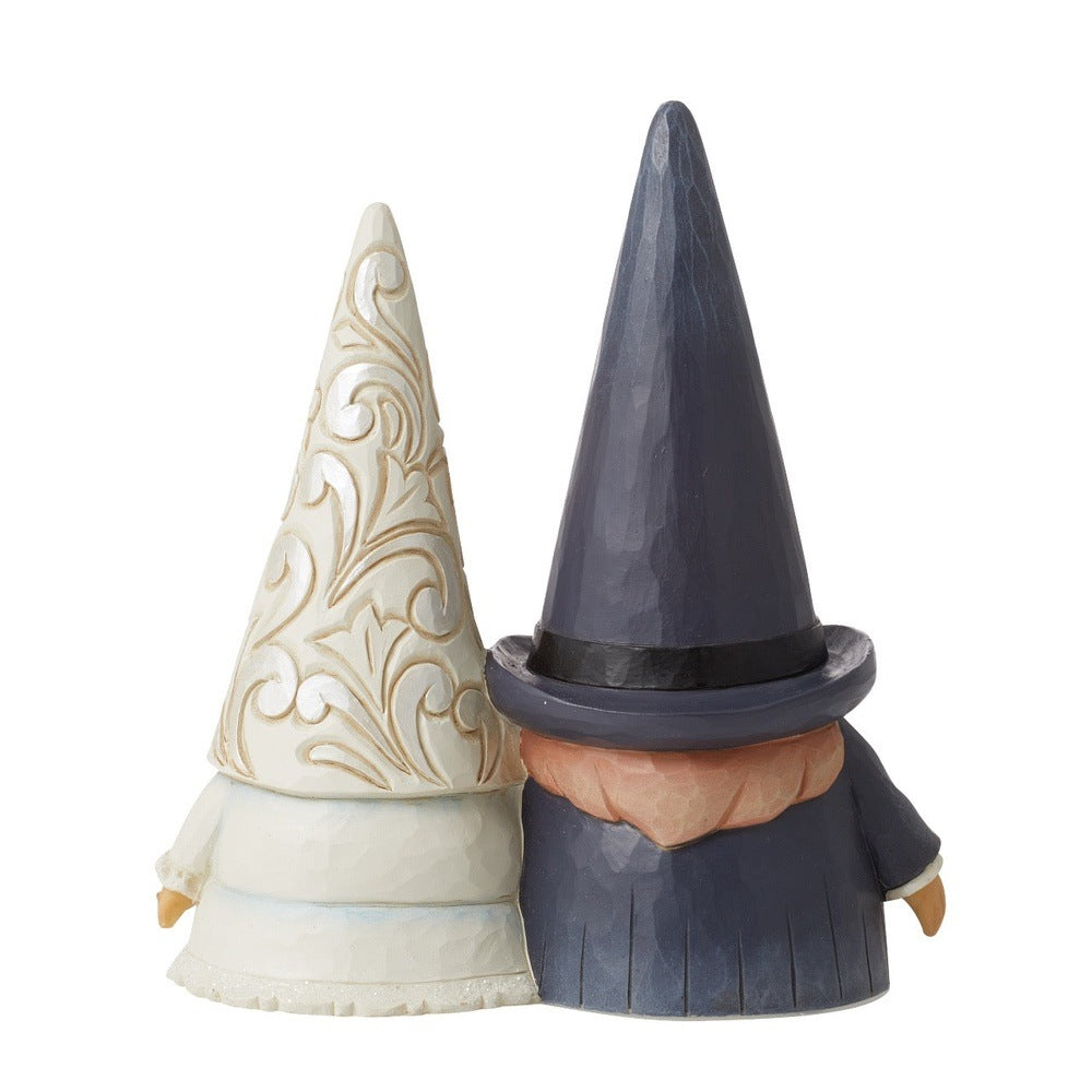 Jim Shore Heartwood Creek: Wedding Gnome Couple Figurine sparkle-castle