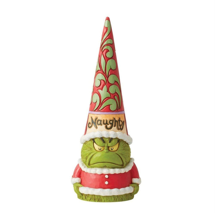 Jim Shore The Grinch: Naughty & Nice Grinch Gnome Figurine sparkle-castle