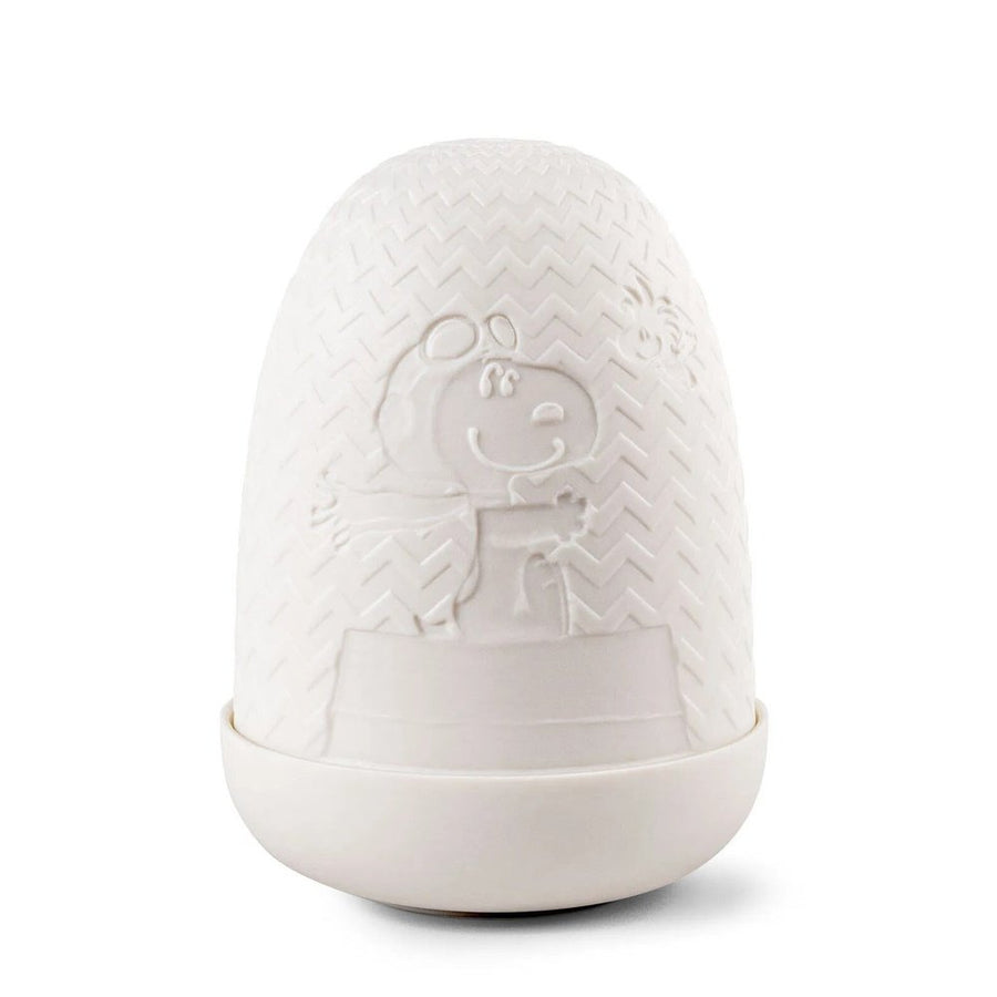 Lladró Peanuts Collection: Snoopy Lithophane sparkle-castle