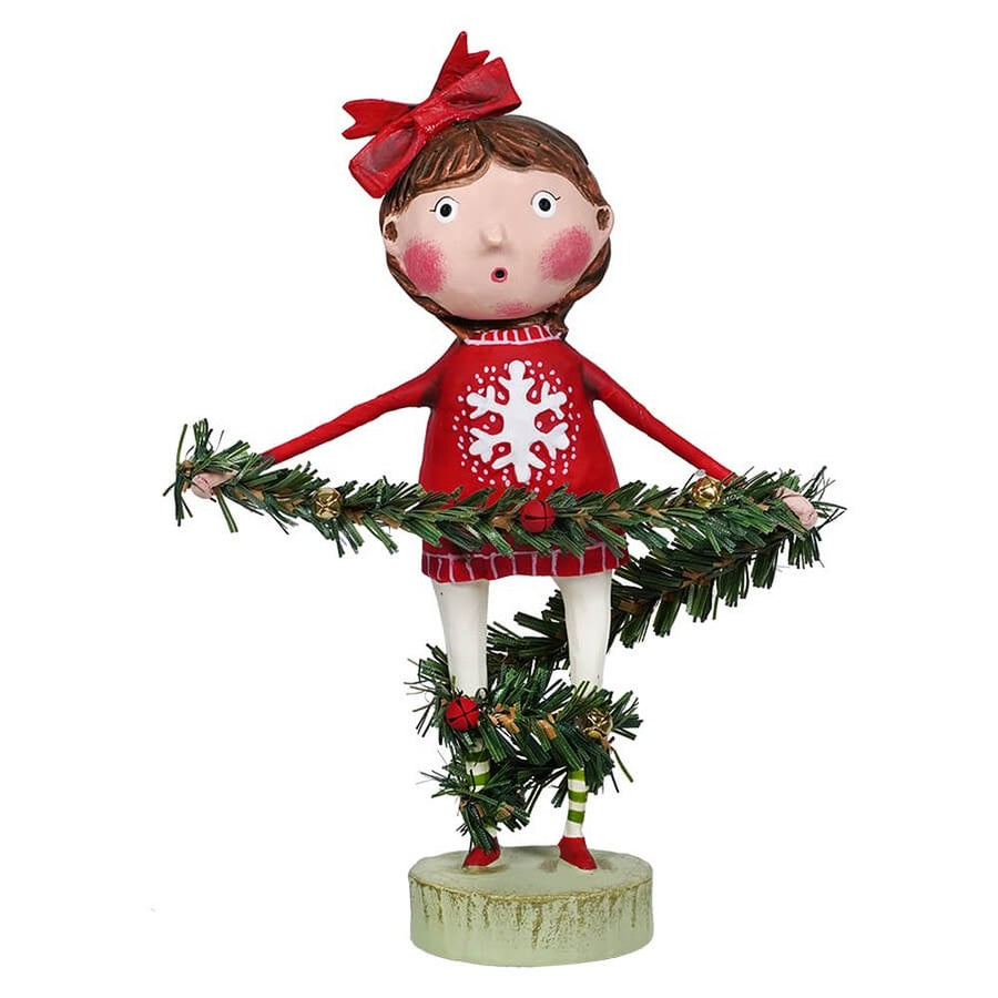 Lori Mitchell Christmas Collection: Deck the Halls Figurine sparkle-castle