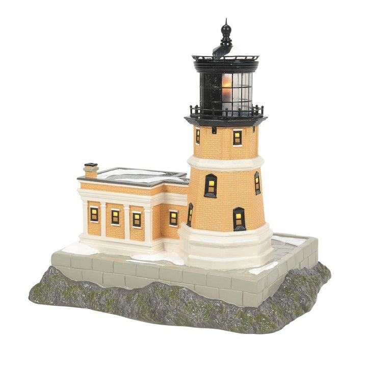 Original Snow Village: Split Rock Lighthouse, Set of 2 sparkle-castle