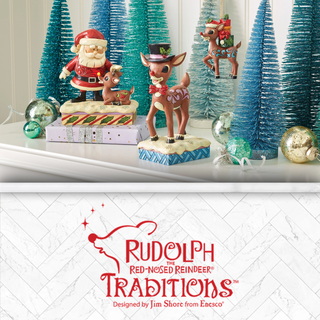 Jim Shore's Rudolph The Red Nosed Reindeer