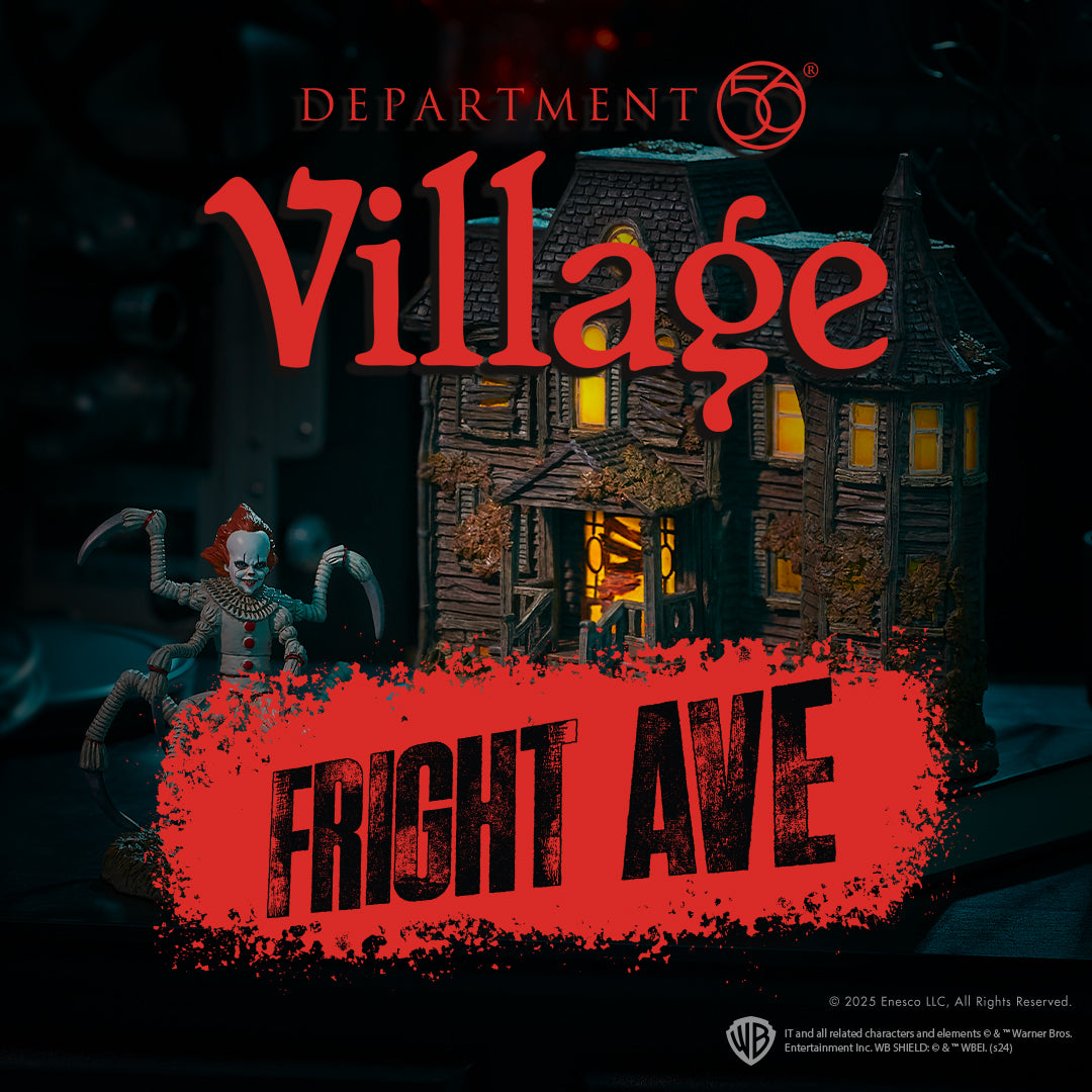 Department 56 Fright Ave Village Collection