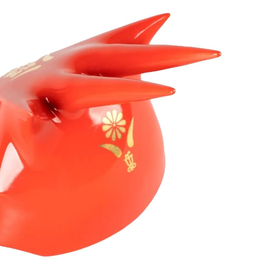 Lladró Heritage Collection: The Dragon Year of the Dragon Red & Gold Figurine sparkle-castle