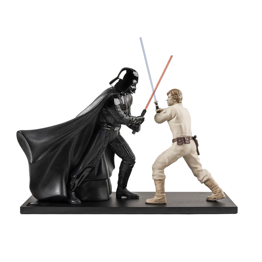 Lladró Star Wars Collection: Bespin Battle Sculpture Figurine Limited Edition sparkle-castle